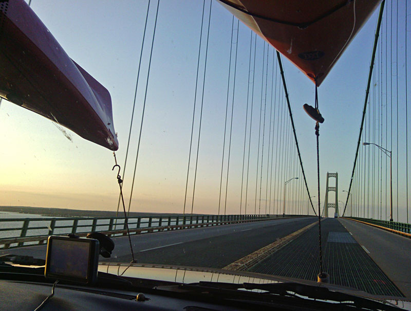 crossing the mackinaw bridge